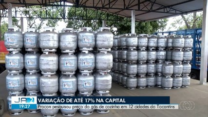 Gás de cozinha tem variação de até 12% em Palmas; saiba mais