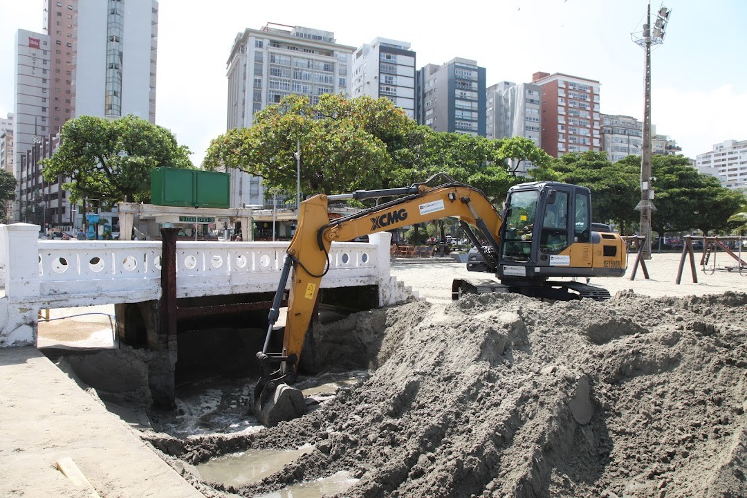 Orla de Santos terá novas rampas, passarelas ampliadas e sistema contra alagamentos em canais