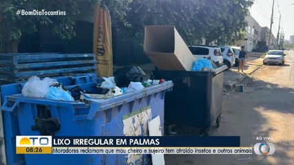 Moradores da quadra 403 Sul reclamam de lixo e entulho