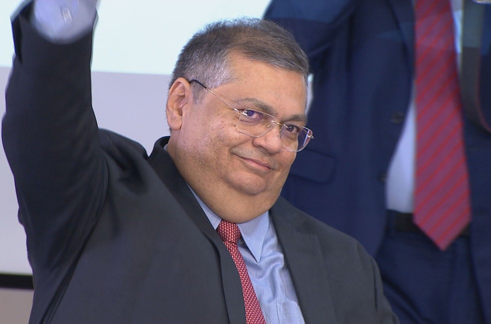 O ministro da Justiça e Segurança Pública, Flávio Dino — Foto: EBC/Reprodução