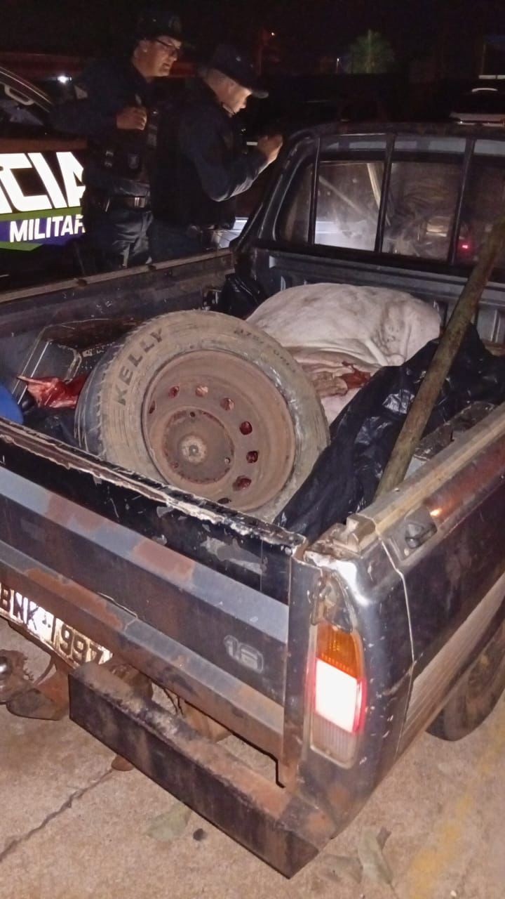 Ladrões morrem em confronto com a polícia durante fuga após roubarem gado de fazenda em MS