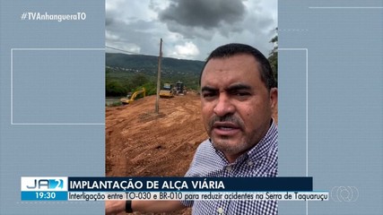 Governo anuncia alça viária entre a TO-030 e a BR-010