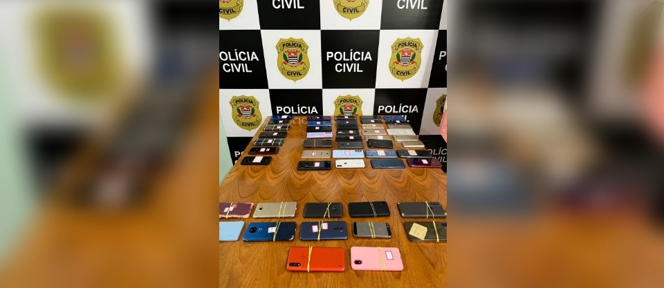 Operação apreende mais de 300 celulares roubados ou furtados no interior de SP