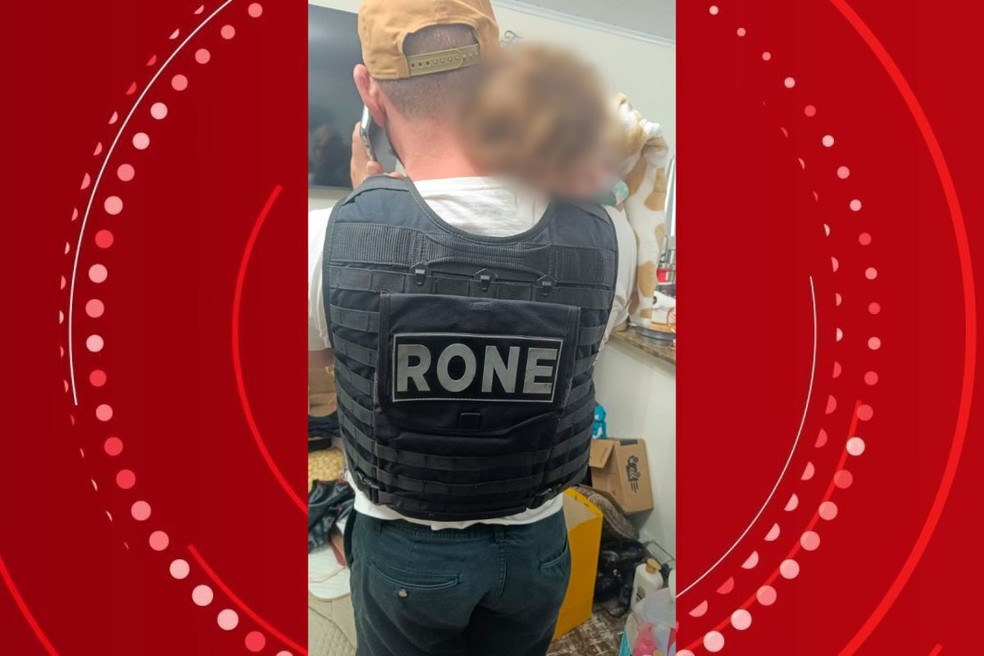 Agentes da RONE encontram Eloah em Campo Largo — Foto: Rone