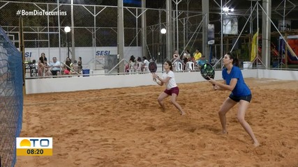 Open Sesi de Beach Tennis movimenta o fim de semana em Palmas