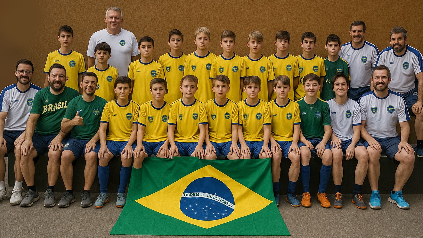 Atletas de Telêmaco representam o Brasil com destaque na Copa Internacional de Futsal 