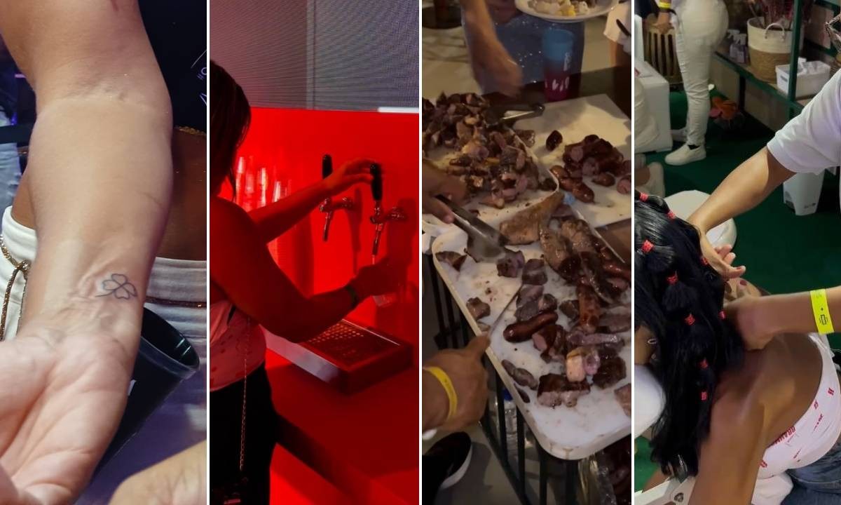 Tatuagem, paredão de chopp, churrascaria e massagem: camarotes entregam luxo no Carnaval de Salvador