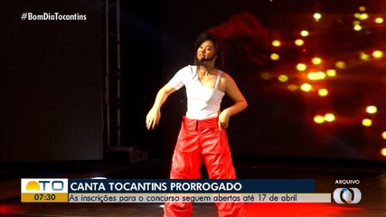 Inscrições para concurso Canta Tocantins são prorrogadas; veja