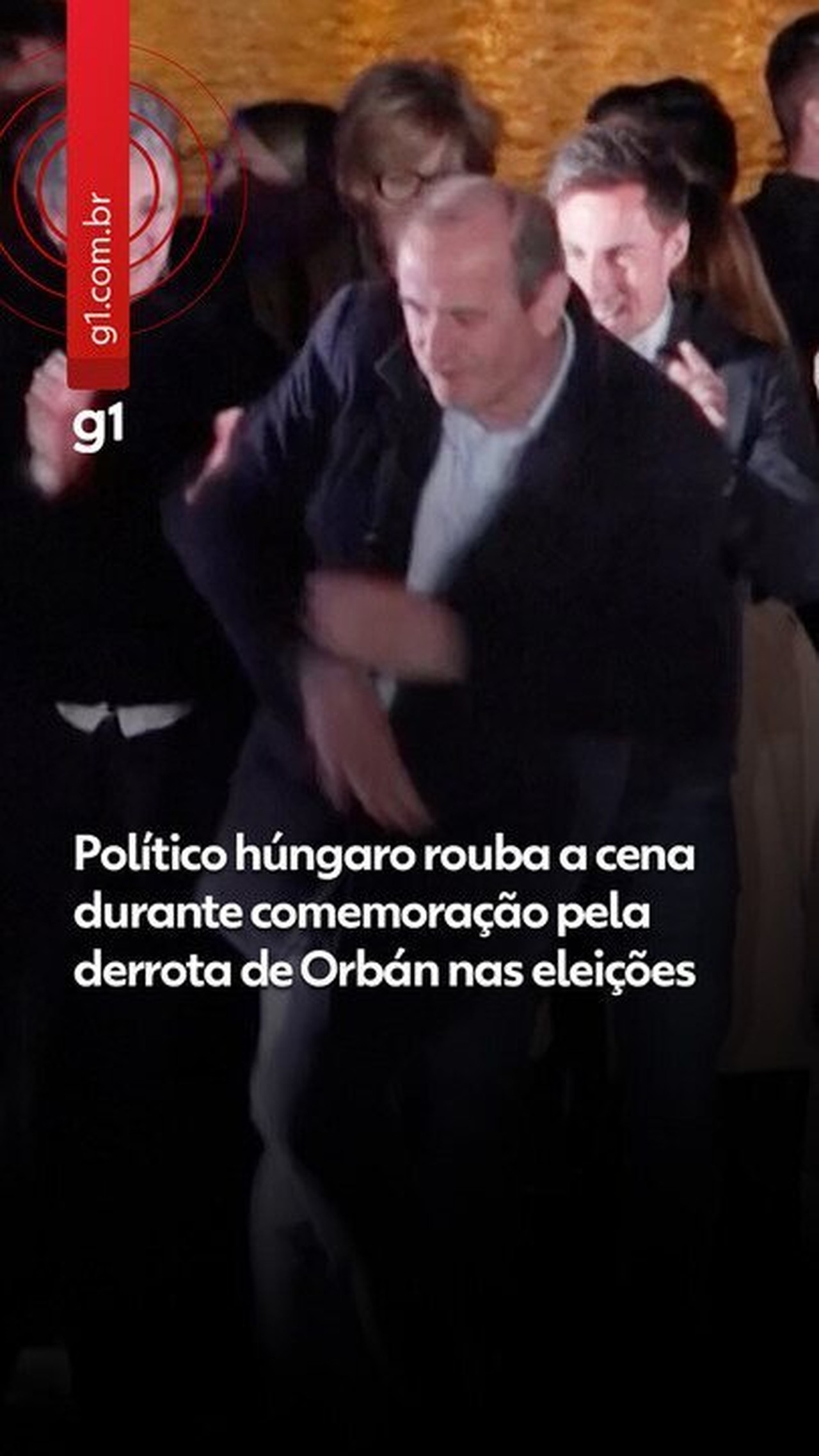 Político da Hungria rouba a cena com dança para festejar derrota de Orbán; VÍDEO