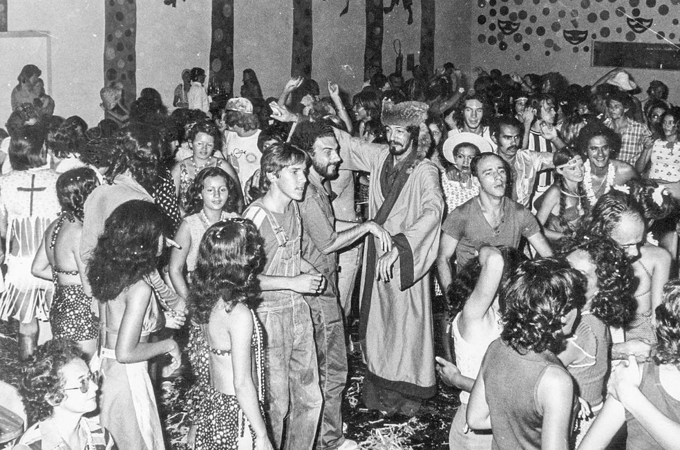 Clube dos 200 em Taguatinga, em 1973. — Foto: Reprodução/Getúlio Romão