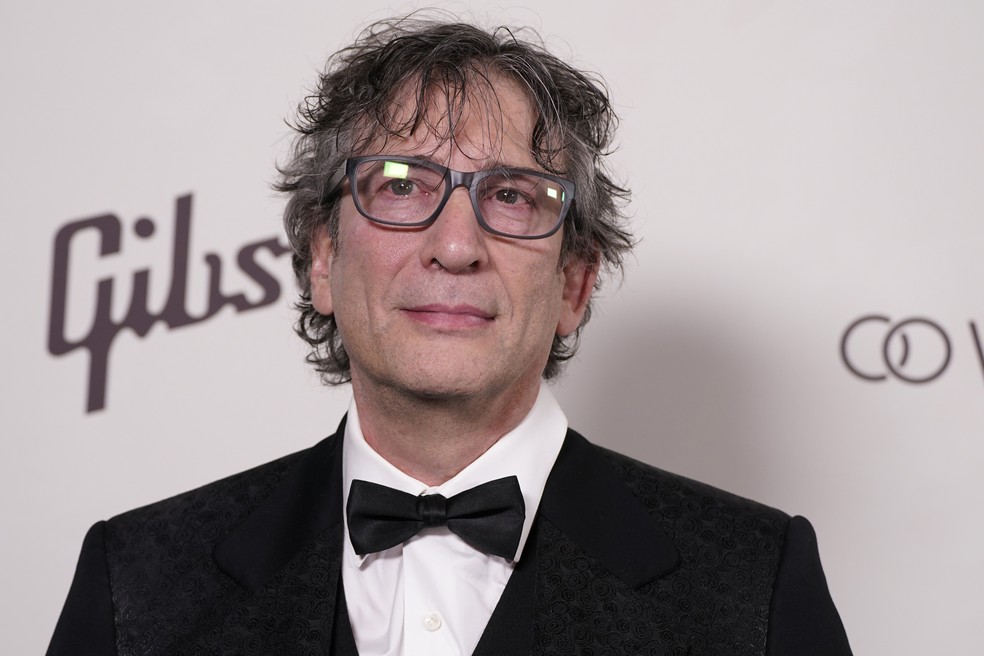 Neil Gaiman é acusado de assédio sexual. — Foto: Jordan Strauss/Invision/AP