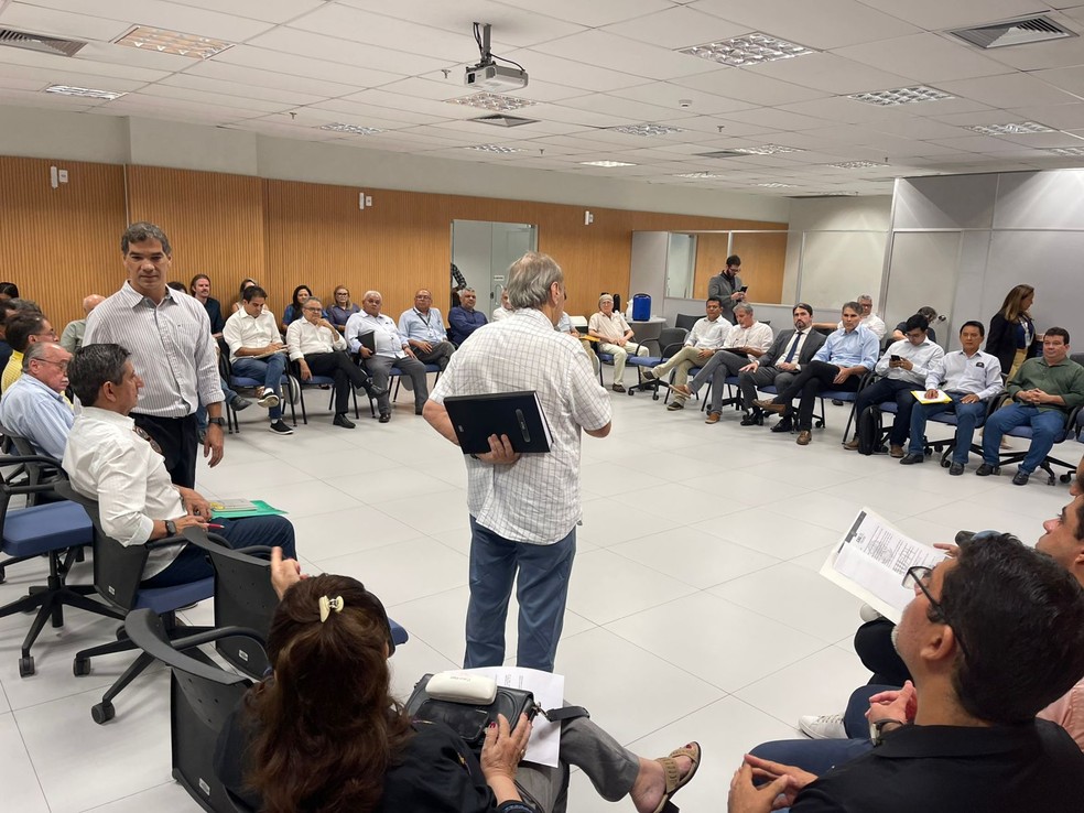 Silvio Mendes anuncia que órgãos da Prefeitura funcionarão no Centro de Teresina a partir de 2025 — Foto: Prefeitura de Teresina