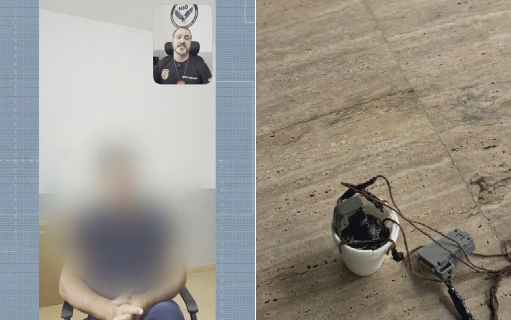 Empresário diz que foi ameaçado várias vezes antes de granada ser jogada em cima de casa, em Itaberaí