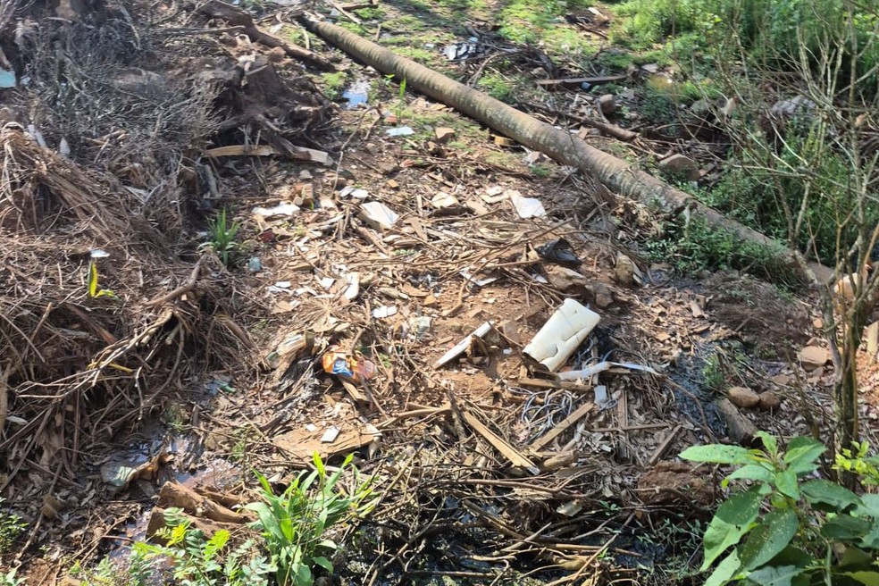Prefeitura é multada por cometer crimes ambientais com máquinas públicas em propriedade particular, no Paraná — Foto: IAT