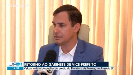 Vice-prefeito volta a despachar do prédio da Prefeitura de Palmas; saiba detalhes