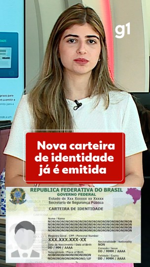 Nova carteira de identidade nacional já está s...