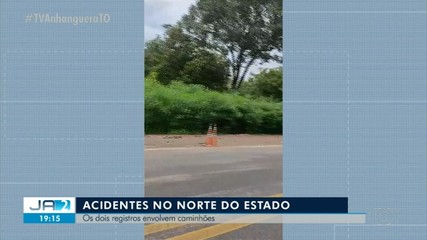 Acidentes de trânsito no interior do Tocantins deixa feridos; saiba mais