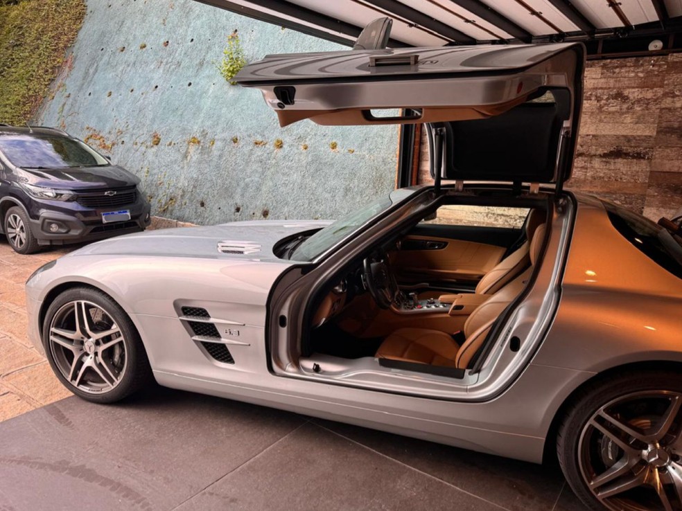 Carro apreendido na Operação Fantasos — Foto: Divulgação/PF