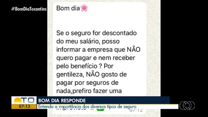 Bom Dia Responde: entenda sobre os diferentes tipos de seguro