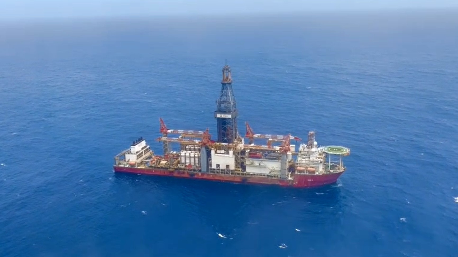 VÍDEO mostra sonda da Petrobras em área com sinais de petróleo e gás na Foz do Amazonas