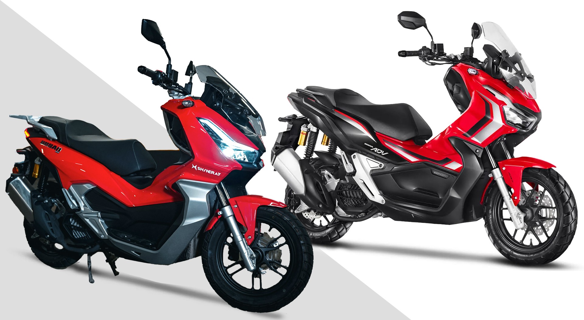 Honda ADV ou Shineray Urban: veja o comparativo entre duas scooters para iniciantes nas motos