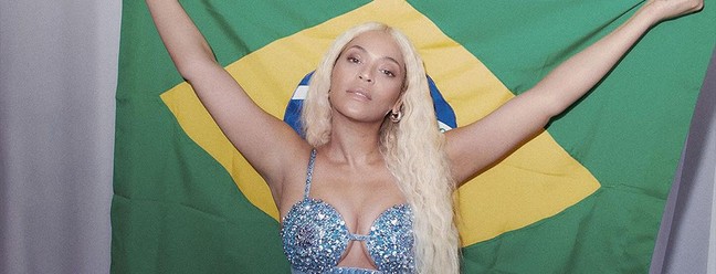 Novo registro de Beyoncé na Bahia — Foto: Reprodução/Redes Sociais
