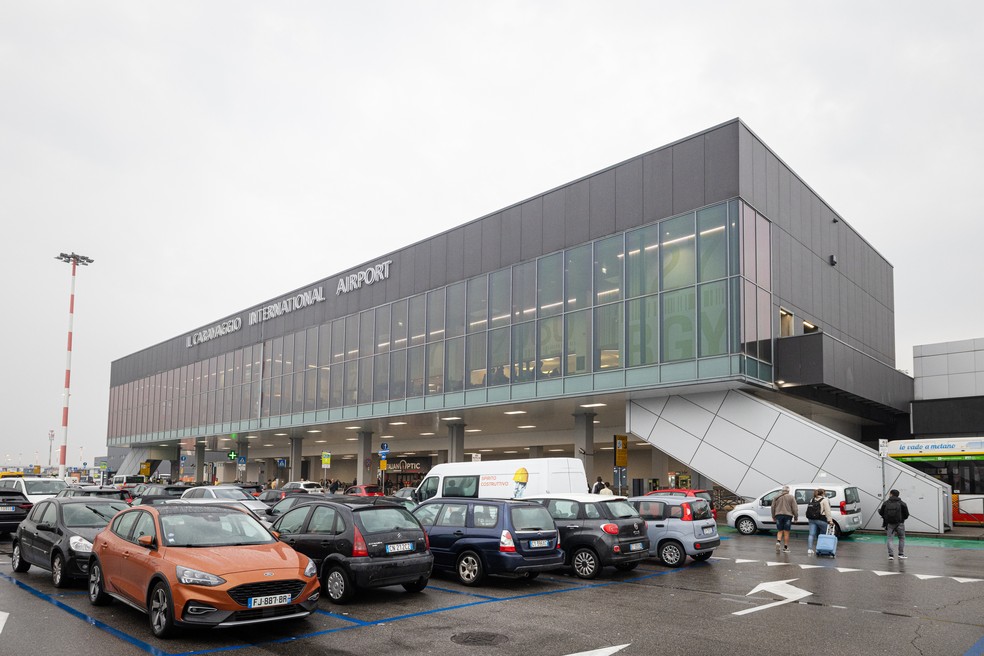 Aeroporto internacional de Il Caravaggio, em Bérgamo, na Itália. — Foto: Arne Müseler, CC BY-SA 3.0 DE, via Wikimedia Commons