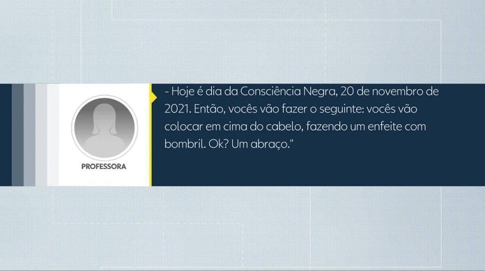 Tarefa pelo Dia da Consciência Negra pede que alunos colem palha de aço em  desenho para representar cabelo - Jornal O Globo