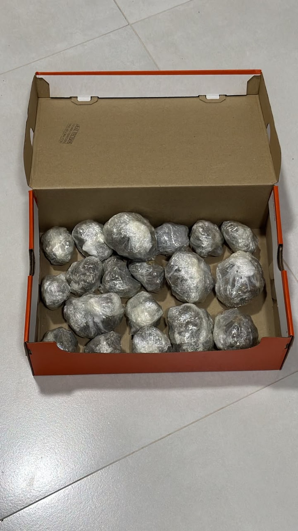 Droga apreendida durante Operação Hermes — Foto: Divulgação/ PF