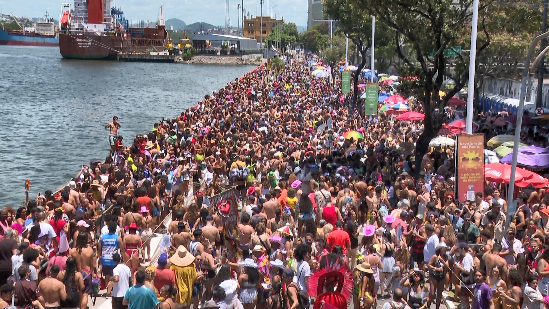 Regional da Nair leva milhares às ruas de Vitória com samba, fantasias e até chá revelação