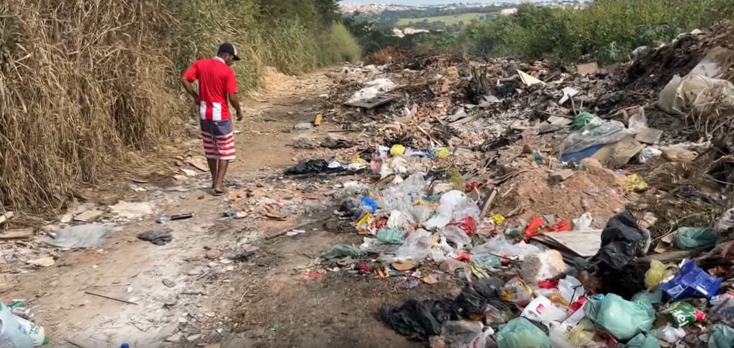 Campinas registra aumento de 98% no descarte irregular de lixo em áreas não autorizadas