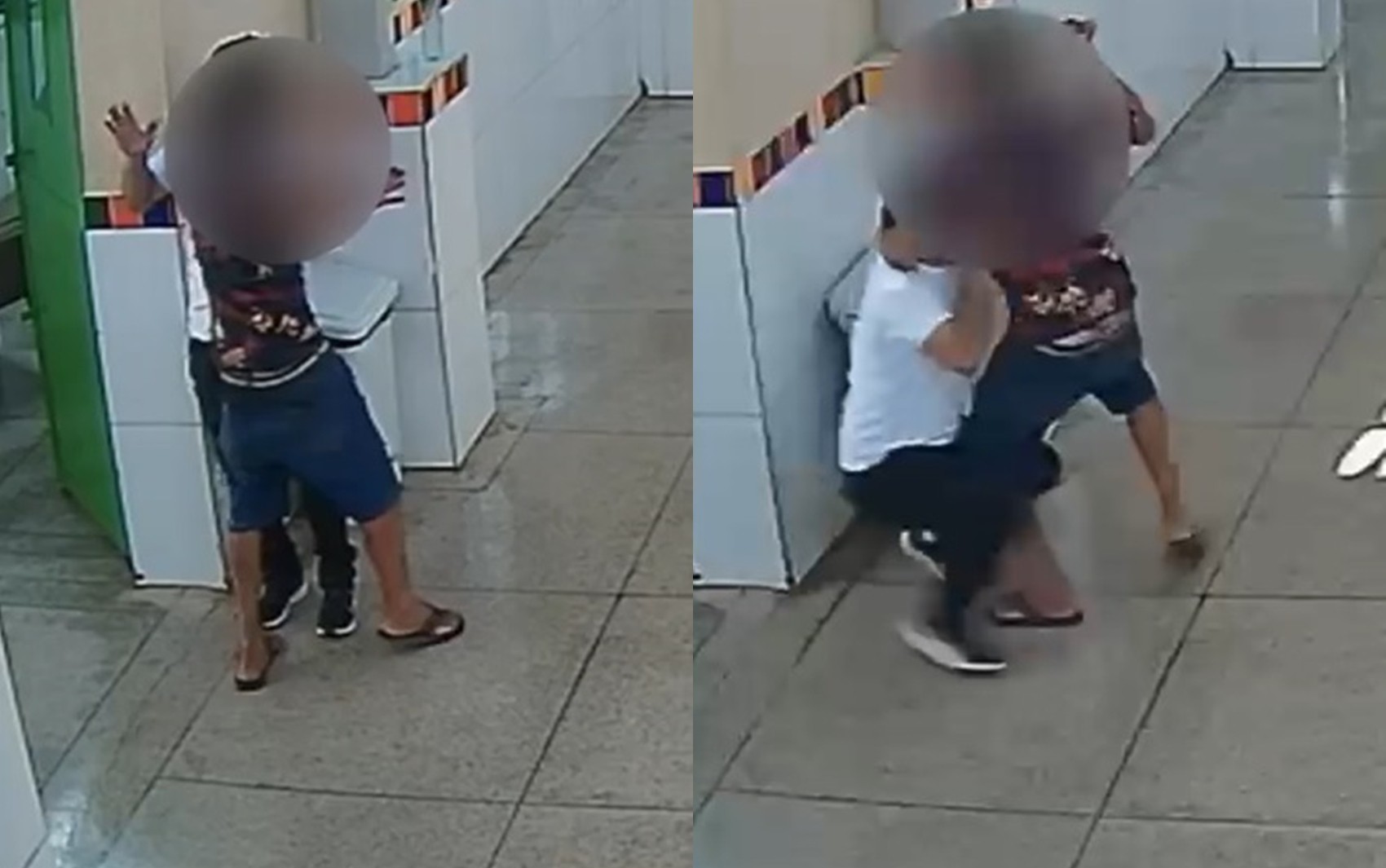 Pai entra em escola e rende diretor com faca para tentar ver o filho; vídeo