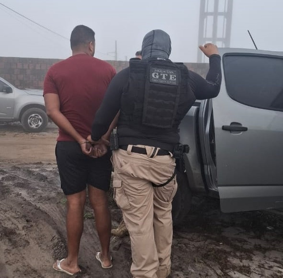 Polícia Civil realiza operação Parlamento, contra suspeitos de envolvimento em morte de vereador de Jacaraú — Foto: Divulgação/Polícia Civil