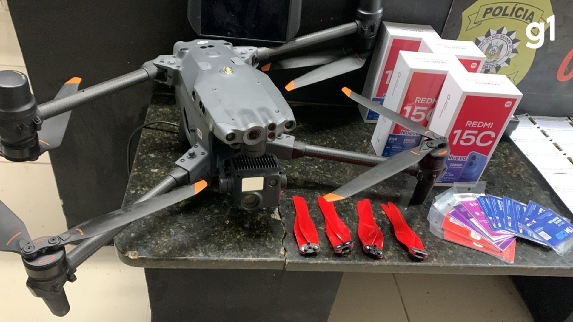 Em ÁUDIO, criminosos se gabam após comprar drones indetectáveis para entregar drogas em presídios do RS: 'Vamos ser os primeiros no Brasil' 