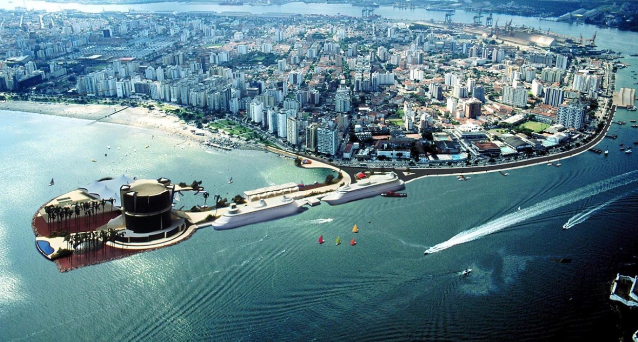 Ministério dos Portos autoriza novo terminal de cruzeiros em Santos com investimento de R$ 1,2 bilhão