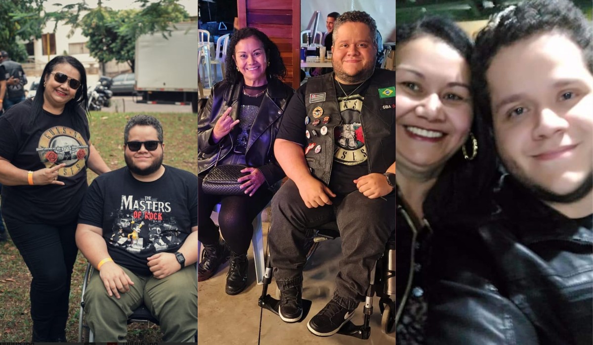 Mãe e filho transformam paixão pelo rock em viagens para grandes shows internacionais: 'É tempo de qualidade'