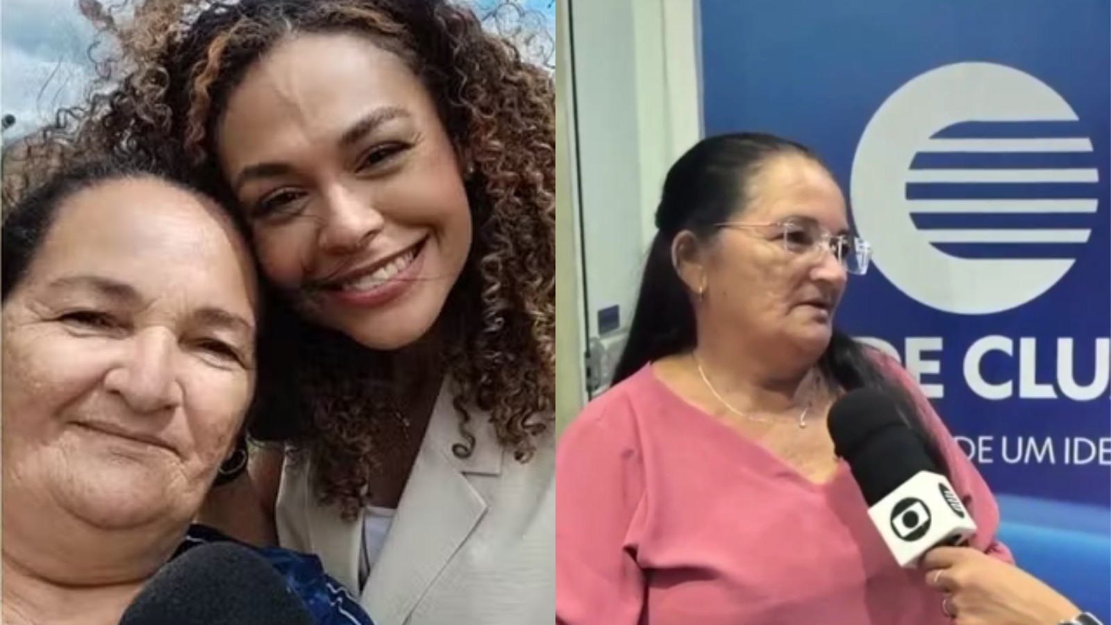 Artesã que viralizou ao entrevistar repórter no PI aprendeu a escrever o próprio nome com a filha mais velha