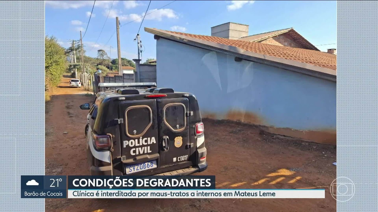 Clínica terapêutica é fechada por tortura e maus-tratos, e 45 pacientes são resgatados