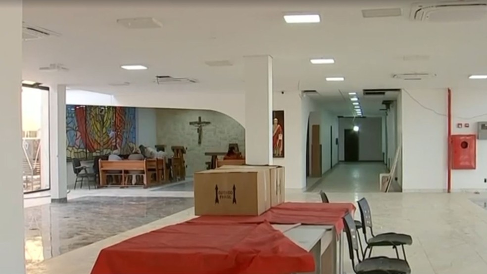 Hospital Regional de Mirassol (SP) — Foto: Reprodução/TV TEM