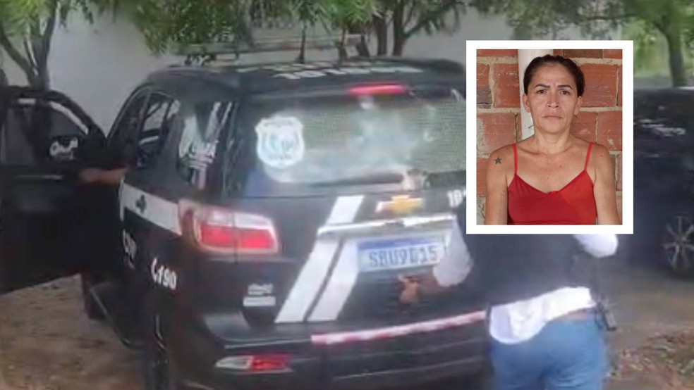 Dona de bar foi morta por enteado adolescente a mando de facção em Ipaporanga (CE) — Foto: Reprodução