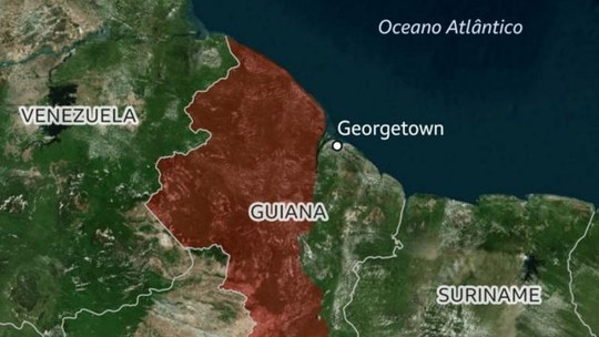 Por que disputa entre Venezuela e Guiana faz Brasil ficar em alerta - Foto: (BBC)