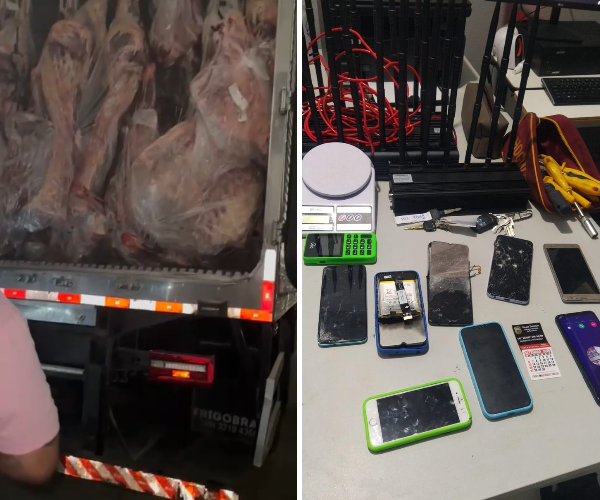 Polícia prende nove homens e apreende R$ 320 mil em carne bovina 