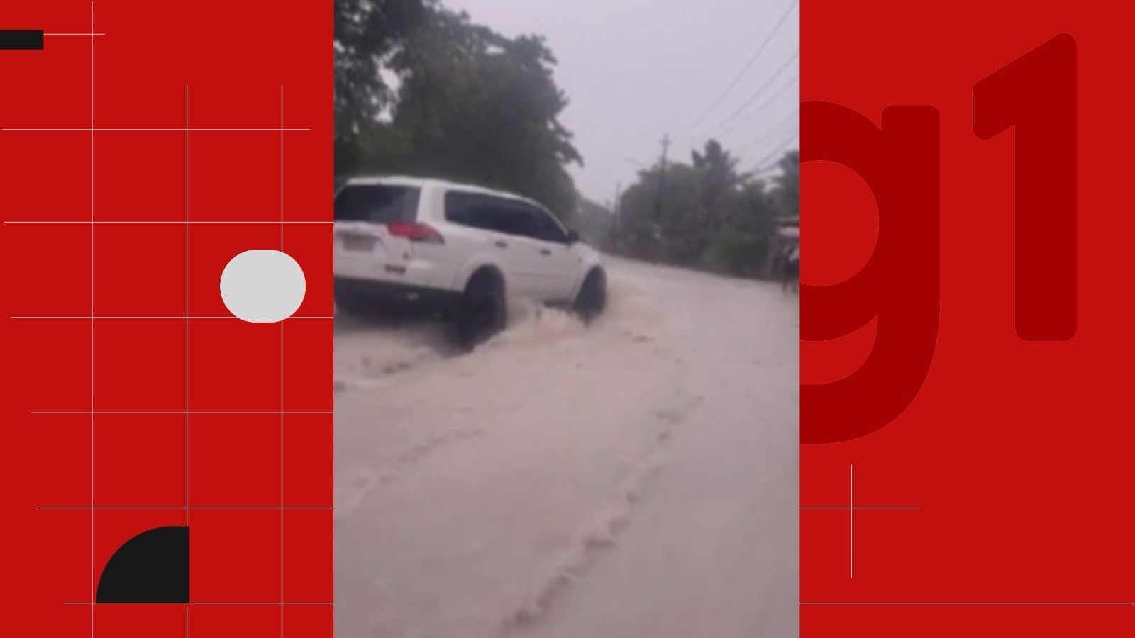 Chuva no sul da Bahia provoca alagamentos e deslizamentos de encostas; 44 pessoas precisaram de abrigo em destino turístico