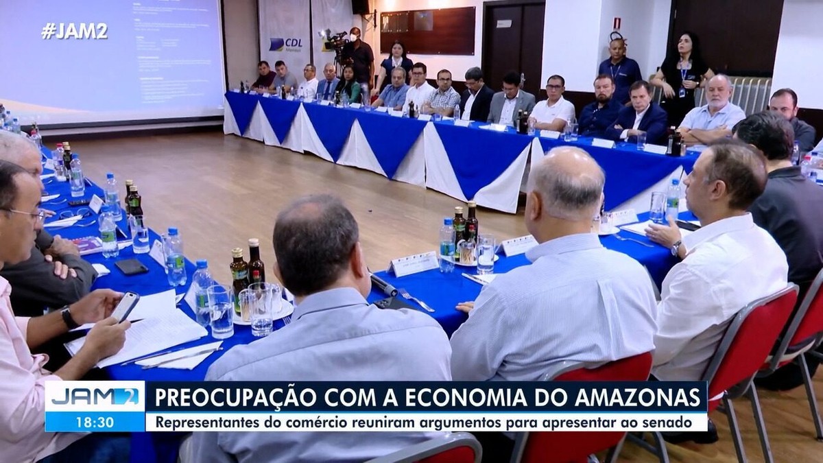 Representantes do comércio debatem soluções para economia do Amazonas