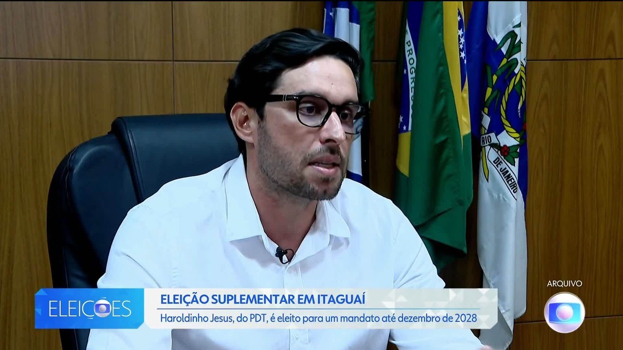 Haroldinho, novo prefeito de Itaguaí, planeja atrair investimentos e revitalizar a cidade: ‘Temos potencial para crescer