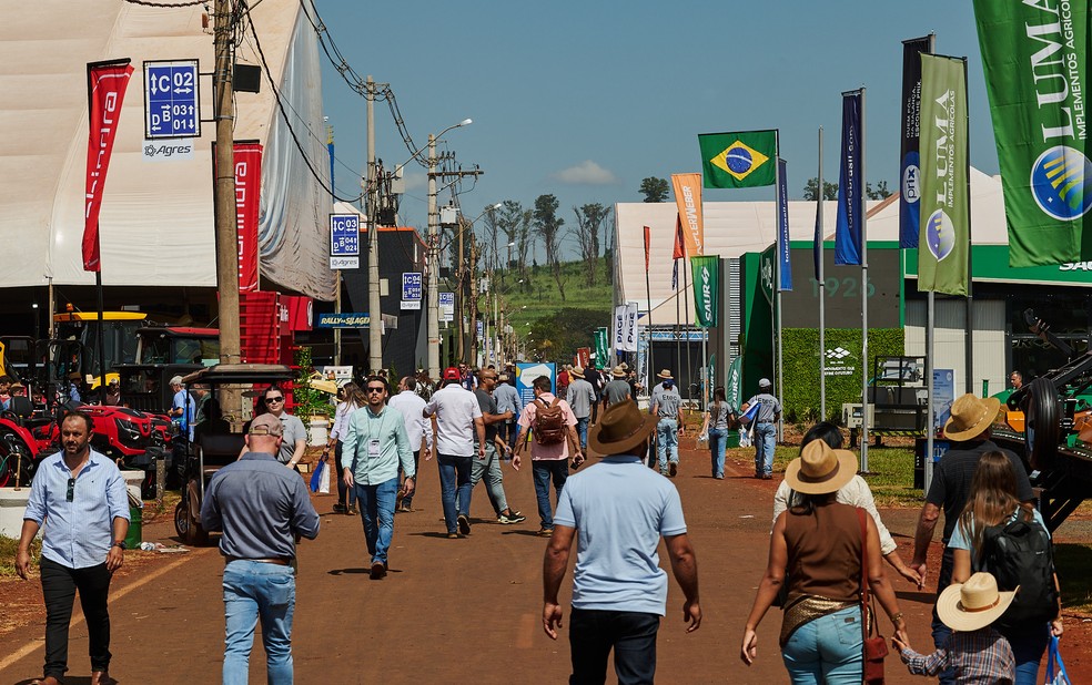 Agrishow 2026: Maior feira de tecnologia agrícola da América Latina tem 900 expositores este ano — Foto: Érico Andrade/g1
