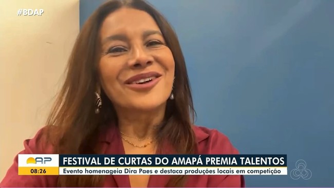 Festival de curtas do Amapá homenageia Dira Paes e premia produções locais