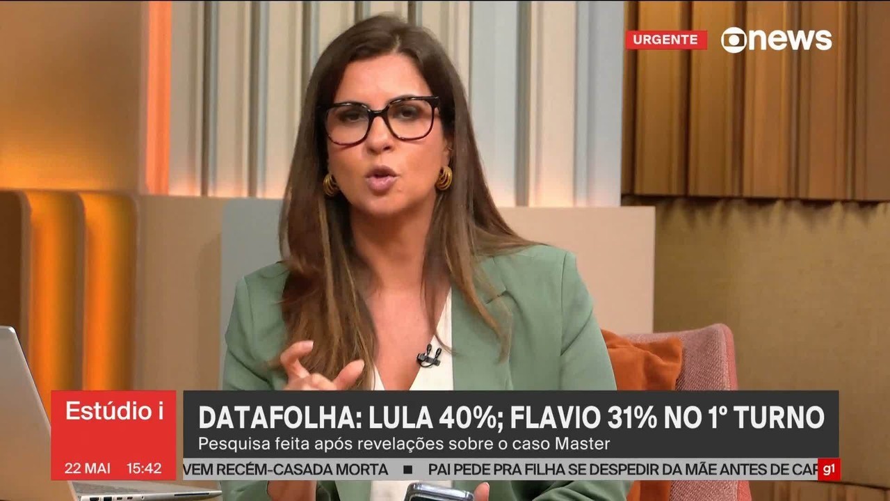 Datafolha 2º turno: Lula tem 47% e Flávio Bolsonaro, 43%