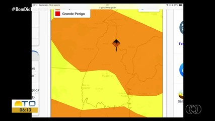 Confira como fica a previsão do tempo para o Tocantins