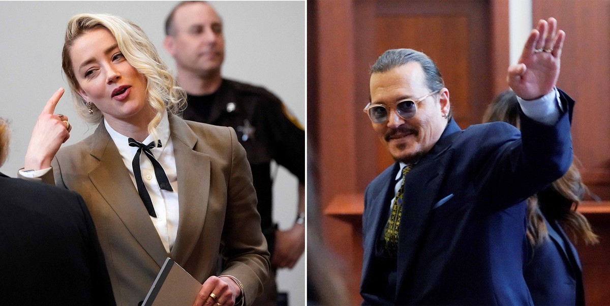 Johnny Depp e Amber Heard trazem advogados ao tribunal para enfim resolver  o caso - CinePOP